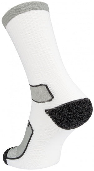 Sportsokken Heren 2-pack wit/grijs maat 43/46