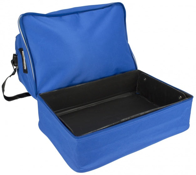 Sporttas unisex 42 x 45 x 30 cm blauw