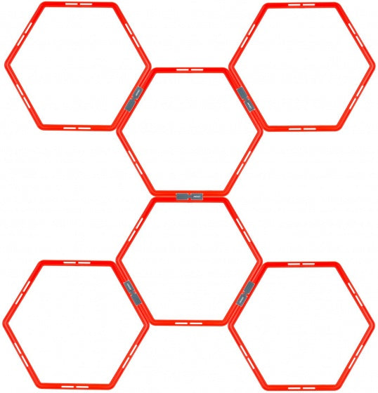 trainingsframe hexagoon 6 stuks