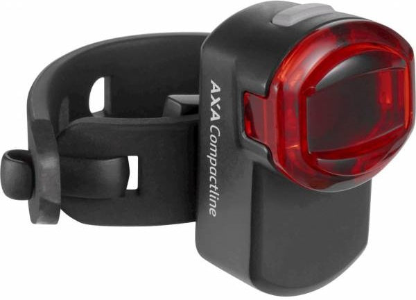 achterlicht Compact Line oplaadbaar zwart