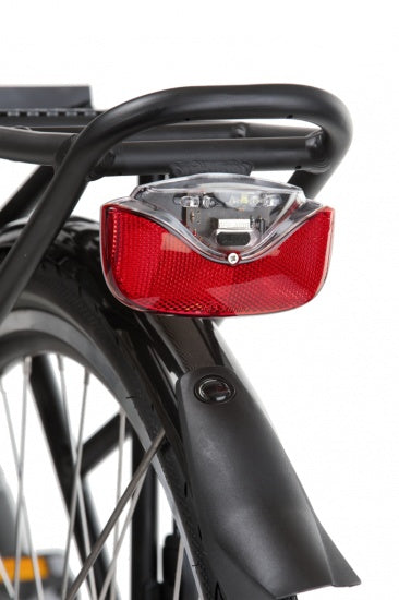 Achterlicht Omega Pro LED Batterij Zilver