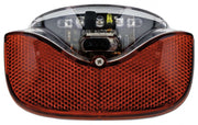 Achterlicht Omega Pro LED Batterij Zilver