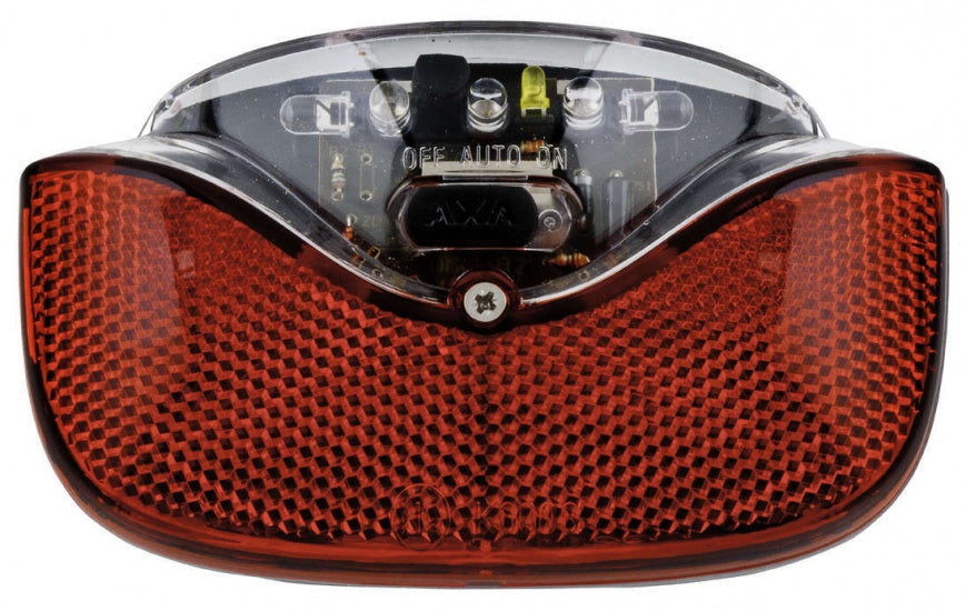 Achterlicht Omega Pro LED Batterij Zilver