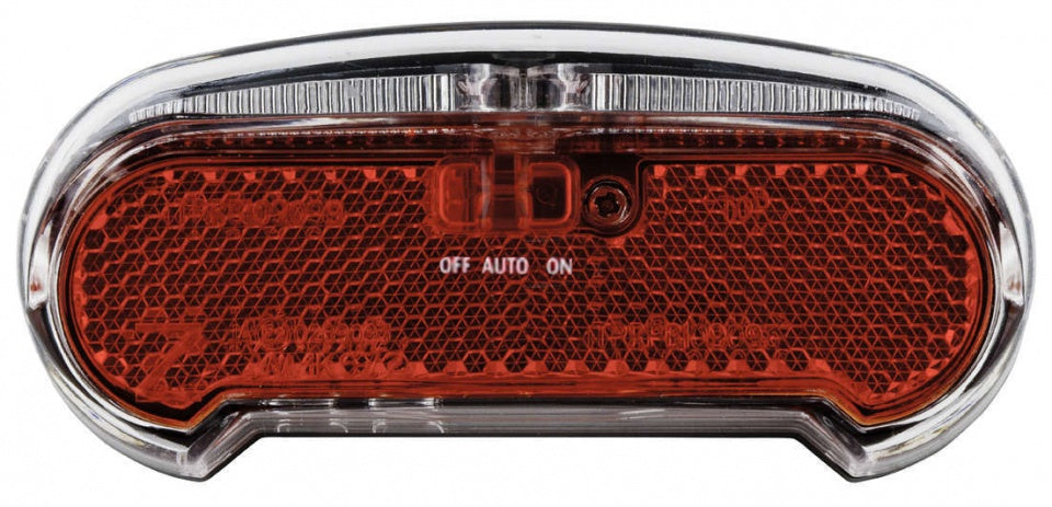 Achterlicht Riff Batlow LED batterij aan/auto/uit zwart