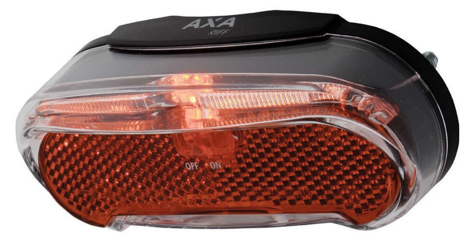 Achterlicht Riff Switch LED batterij aan/uit zwart