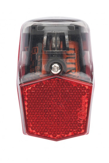 Achterlicht Run Compact batterij LED 62 x 37 mm rood