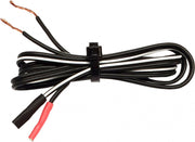 verlichtingsdraad koplamp 60 cm rubber zwart/wit 10 stuks