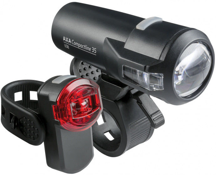 verlichtingsset Compact Line 35 lux 8 cm zwart 3-delig