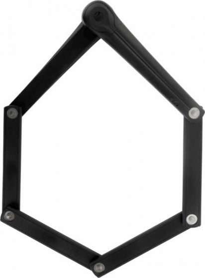 vouwslot Fold 100 cm met houder zwart