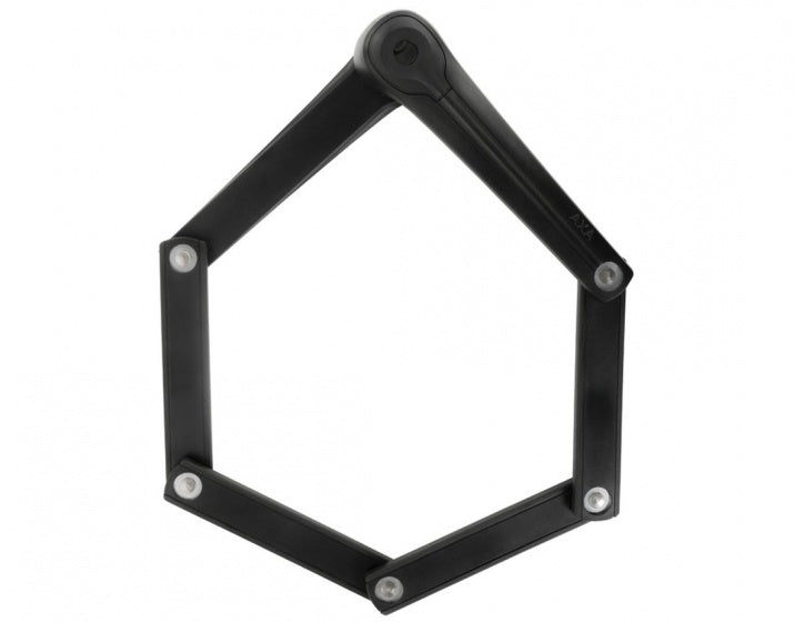 vouwslot Fold 85 cm met houder zwart