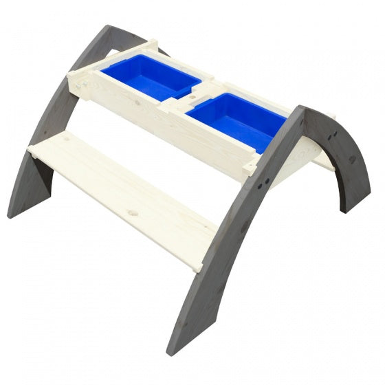Delta zand- & waterpicknicktafel met parasol 119 cm