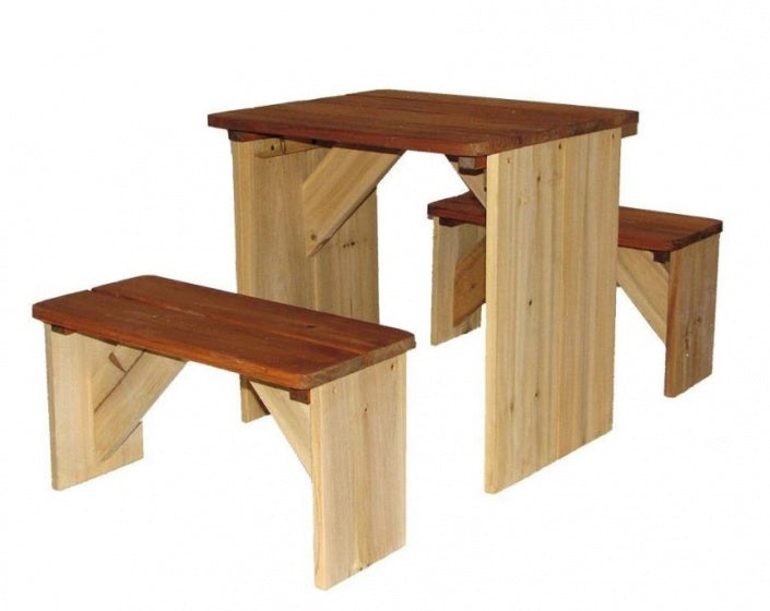 picknicktafel ZidZed 45 x 80 x 45 cm blank