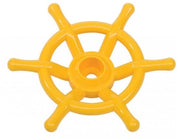 Stuurwiel boot voor speelhuisje 35 cm geel
