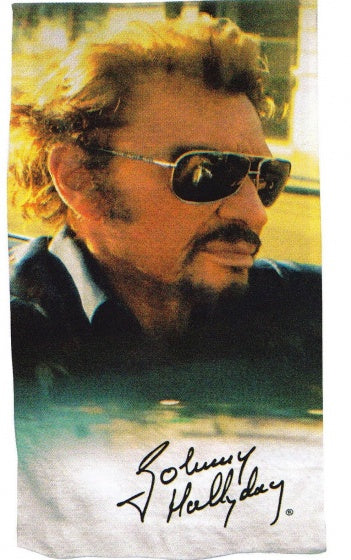 strandlaken Johnny Hallyday 75 x 150 cm