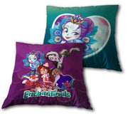 kussen Enchantimals paars/turquoise 35 x 35 cm