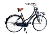 Elly transportfiets 28 Inch 53 cm Dames 3V Terugtraprem Zwart