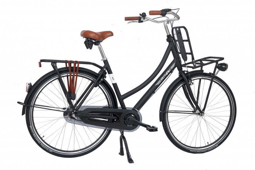 IMA transportfiets 28 Inch 53 cm Dames 3V Terugtraprem Zwart