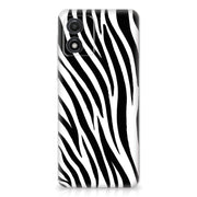 Motorola Moto E13 | TPU Hoesje | Zebra