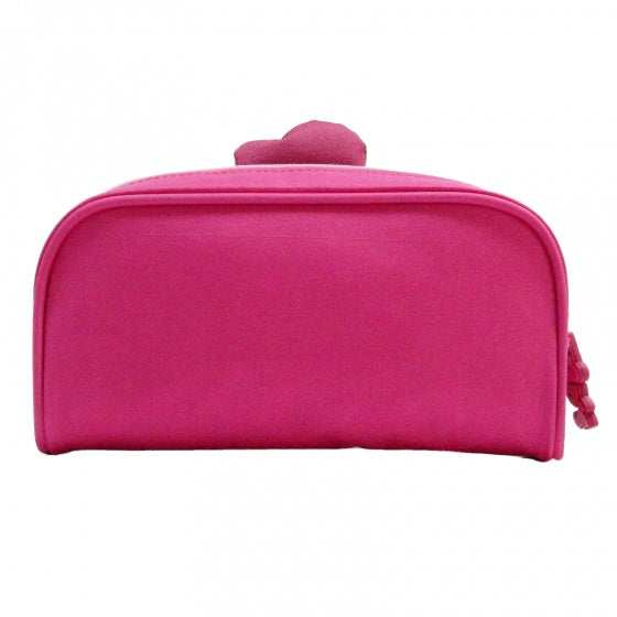 etui vogel 21 x 10 cm roze