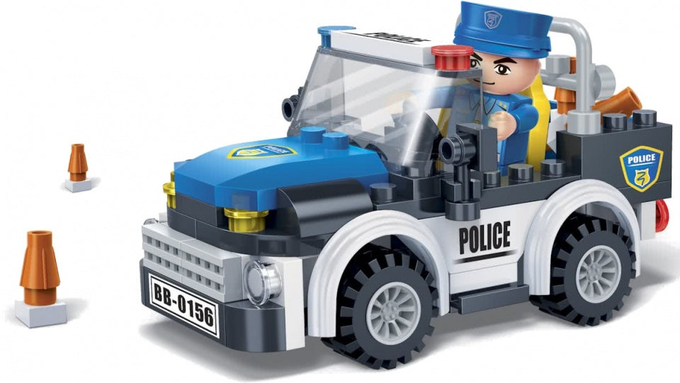 bouwpakket Politieauto 100-delig