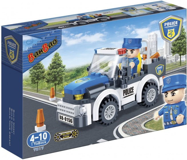 bouwpakket Politieauto 100-delig
