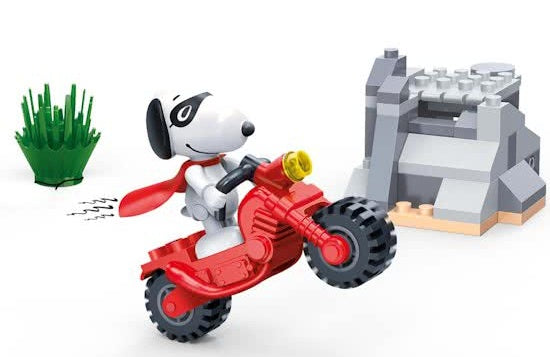 bouwpakket Snoopy stuntmotor 56-delig