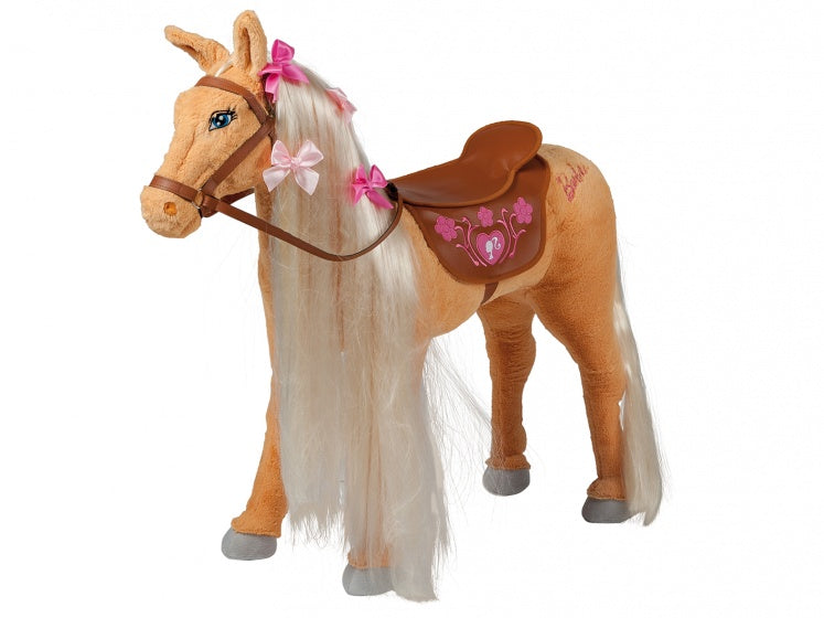 paard met geluid bruin 81 cm
