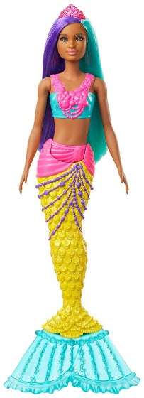 Dreamtopia zeemeermin 30 cm turquoise/paars