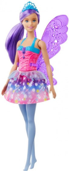 tienerpop Dreamtopia: Fee 30 cm roze/paars