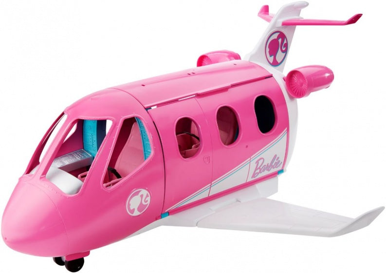 Travel vliegtuig meisjes roze 56 cm