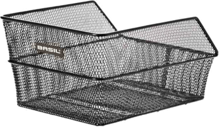achtermand Cento S 36 x 26 cm staal zwart