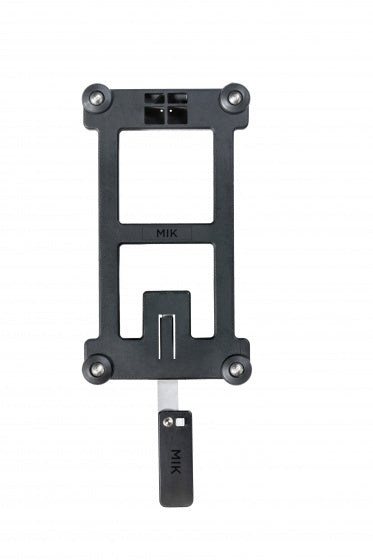 adapterplaat MIK zwart - 70171
