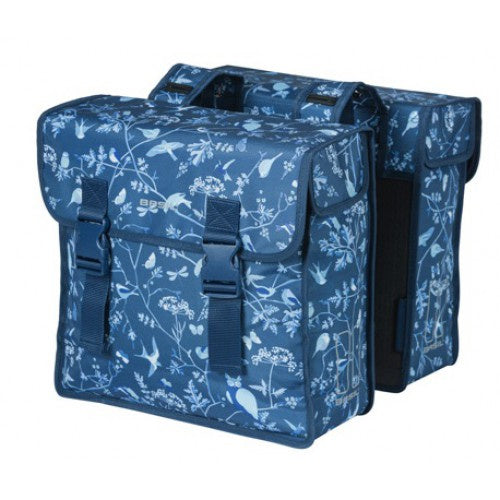 fietstas dubbel Wanderlust 35 liter blauw - 18089