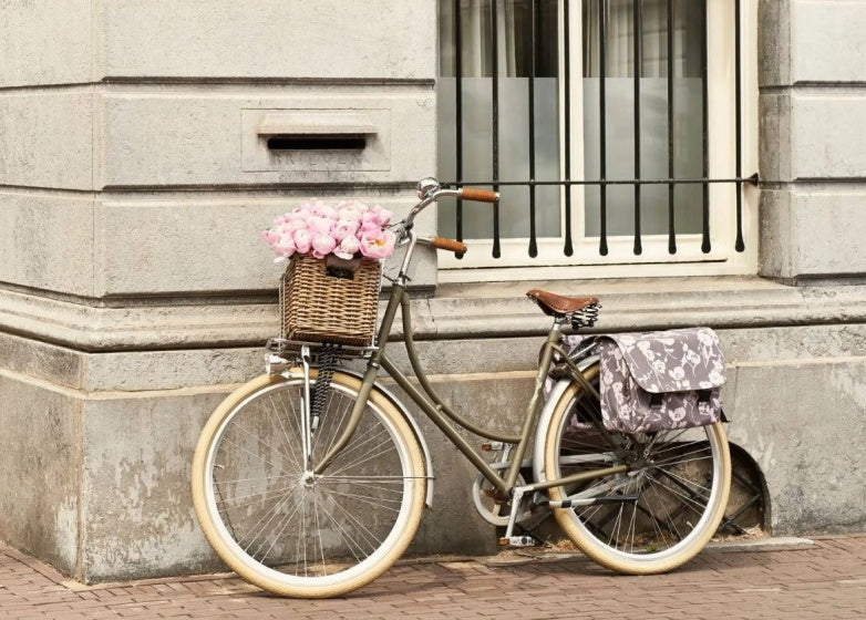 Dorset fietsmand voor 40 liter grijs - 13051