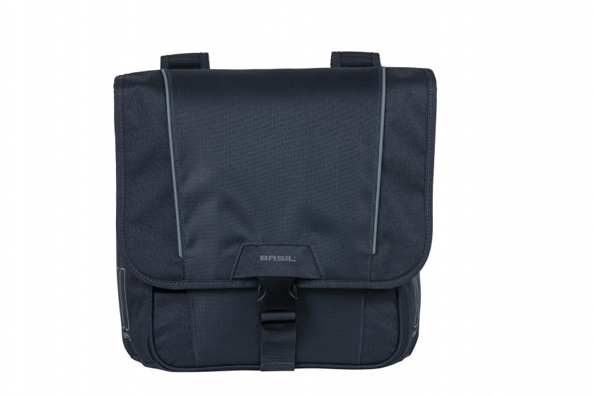 dubbele fietstas Sport Design 32 liter antraciet - 17743