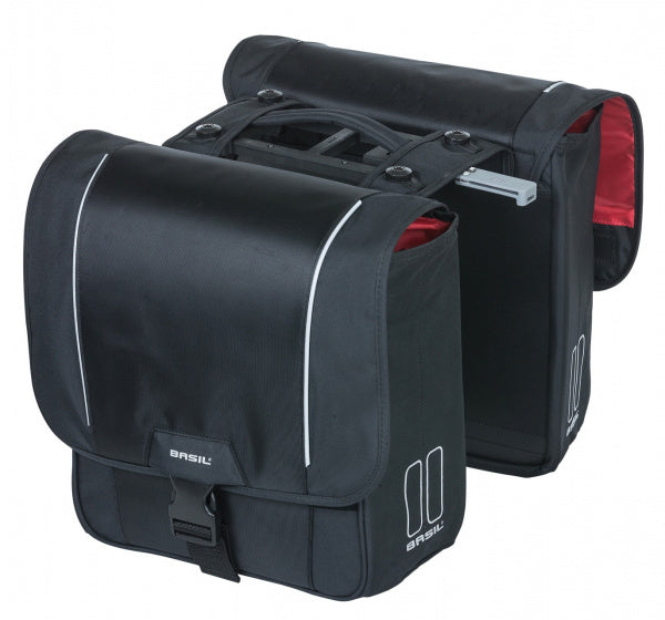 dubbele fietstas Sport Design MIK 32 liter zwart - 17787