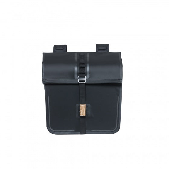 dubbele fietstas Urban Dry 50 liter zwart - 17659