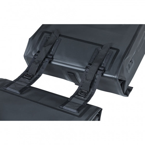 dubbele fietstas Urban Dry 50 liter zwart - 17659