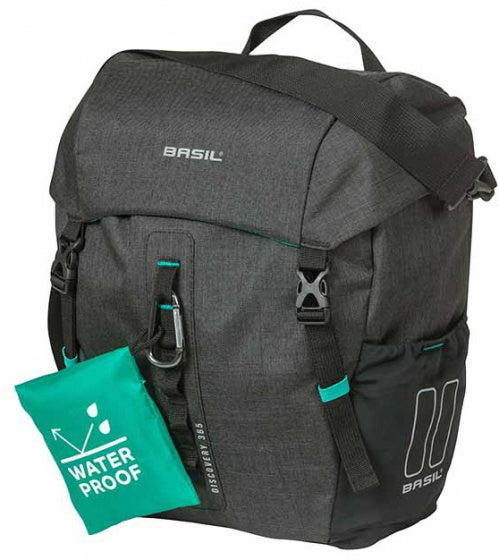enkele fietstas Discovery 365D 9 liter polyester zwart