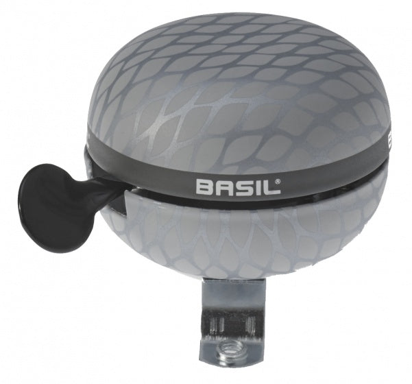fietsbel Noir 60 mm zilver