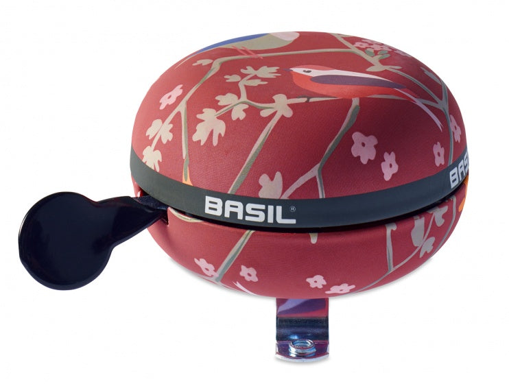 fietsbel Wanderlust 80 mm rood