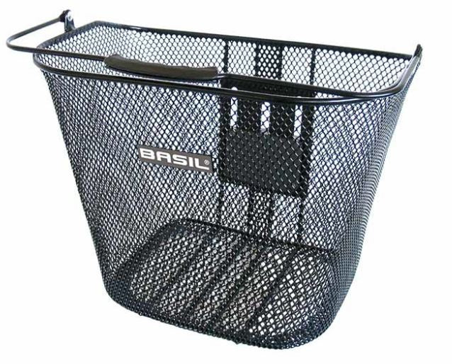 fietsmand Bremen KF voor 23 liter staal zwart