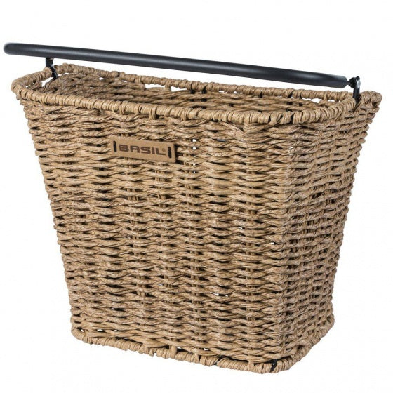 fietsmand Bremen rotan voor 18 liter bruin - 19037