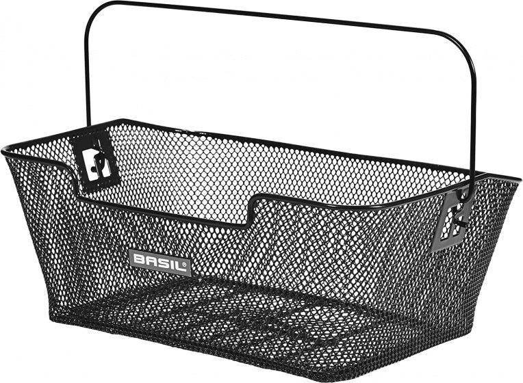 fietsmand Capri 12 liter achter staal zwart - 11001