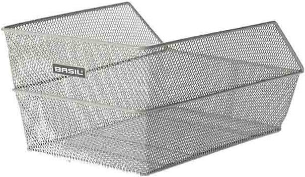 fietsmand Cento 45 x 31 x 21 cm achter zilver - 11117