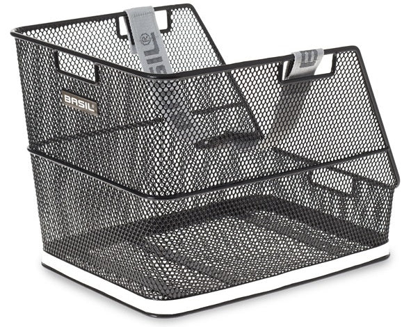 fietsmand Class achter 31 liter zwart - 11204
