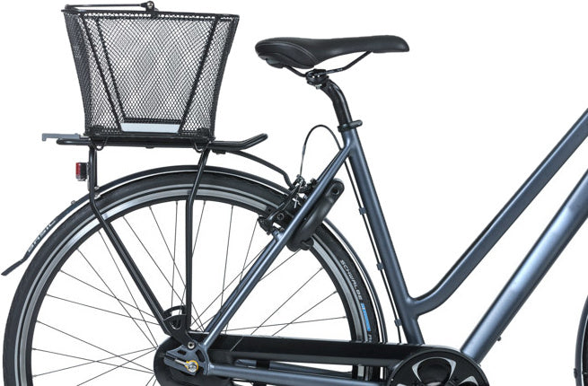 fietsmand Lesto MIK RT 35 liter staal zwart - 11267