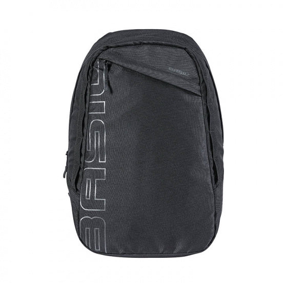fietsrugtas Flex 17 liter polyester zwart