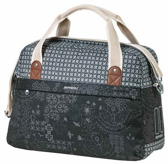fietsschoudertas Boheme 18 liter polyester zwart