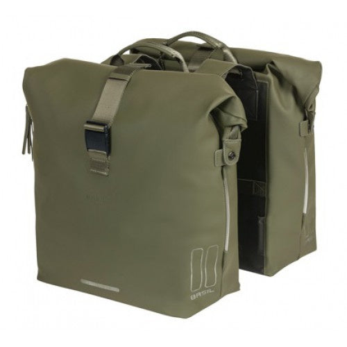 fietstas dubbel SoHo Nordlicht 41 liter groen - 18077